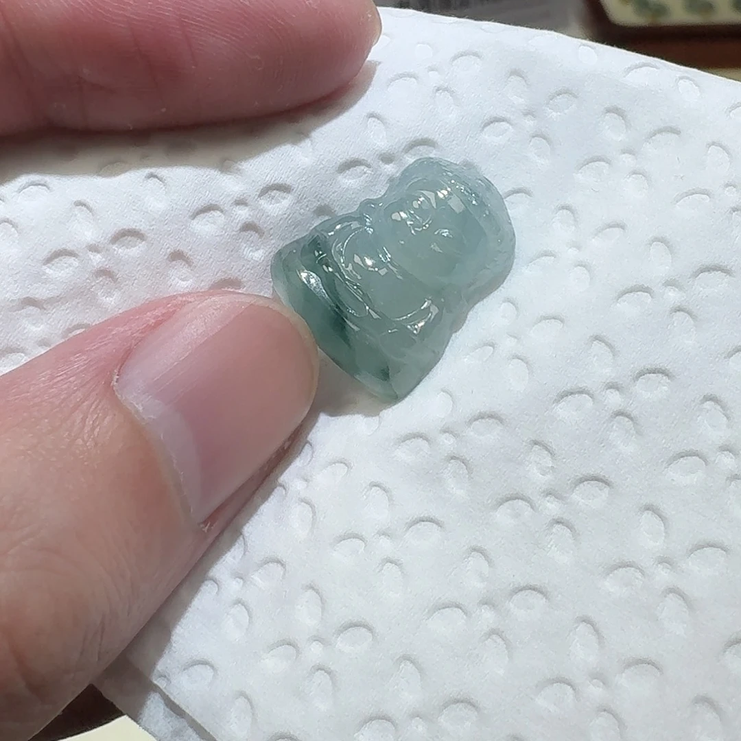 颈饰未镶嵌翡翠宝宝佛