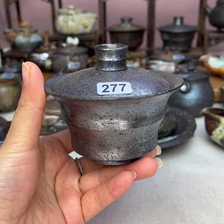 壶裸柴烧陶瓷茶具
