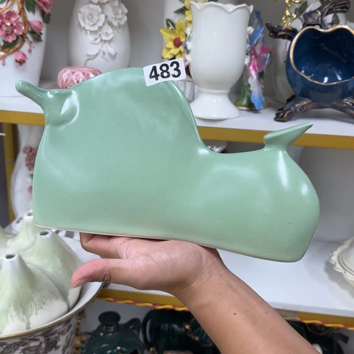 瓷片陶瓷花瓶陶瓷摆件