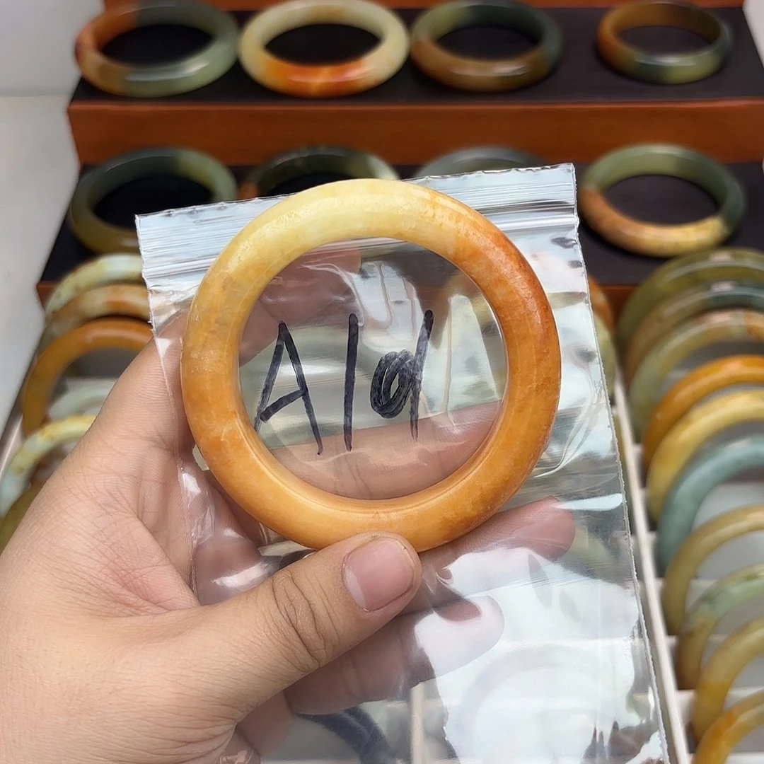 F***n蛇纹石玉未镶嵌手镯