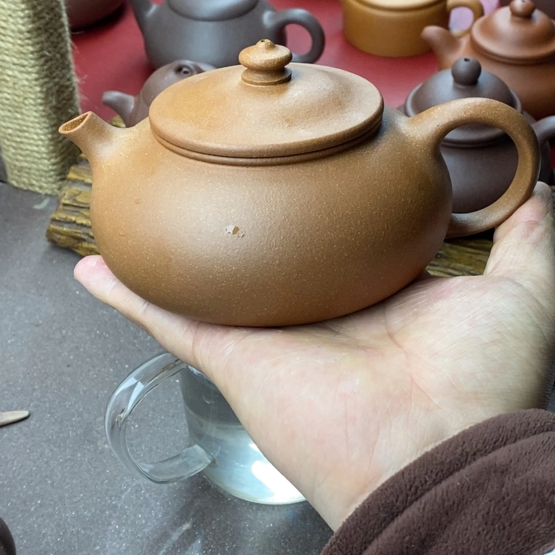 源***性紫砂茶壶紫砂寒江