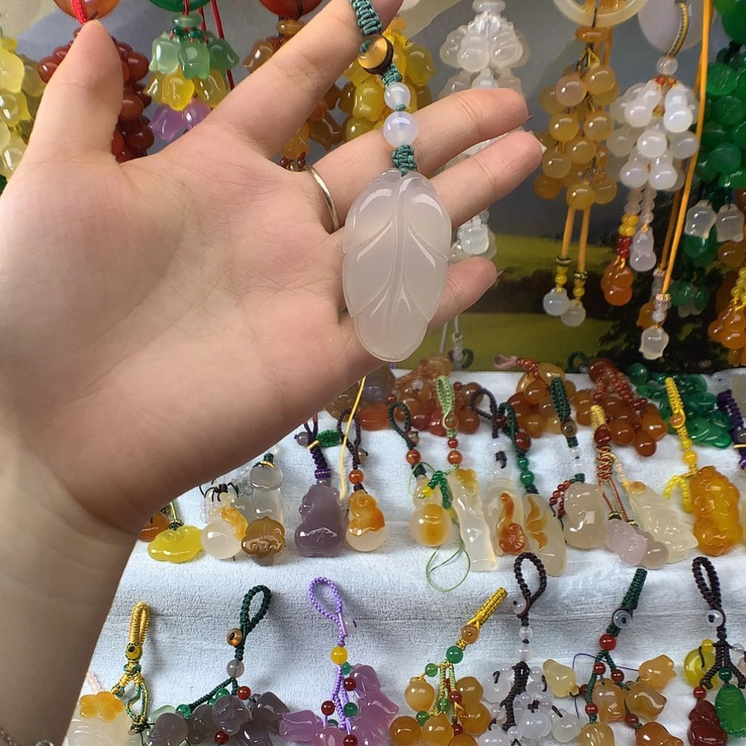 不****玛瑙/玉髓吊坠(不含链)未镶嵌