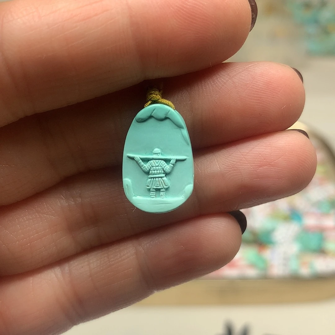 绿松石未镶嵌配饰