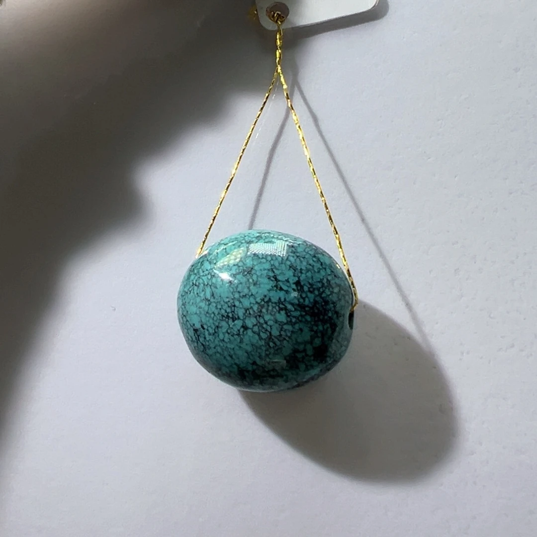 绿松石未镶嵌挂件