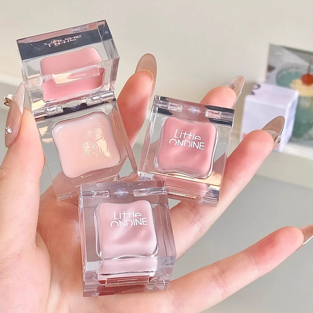 小奥汀小冰块系列腮红双效多用唇颊蜜 一抹柔焦高级雾面妆效！