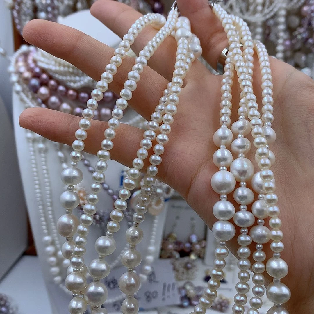 颈饰合金淡水珍珠孤***赏