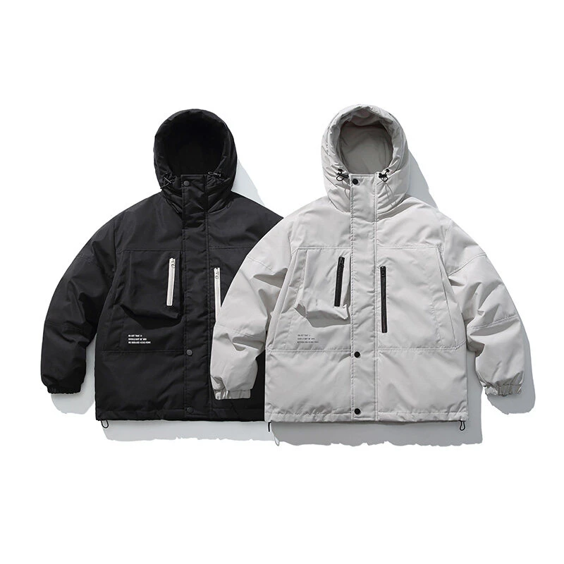 特价清。男士外套棉服宽松胖子大码加厚棉衣连帽G-XYMF16