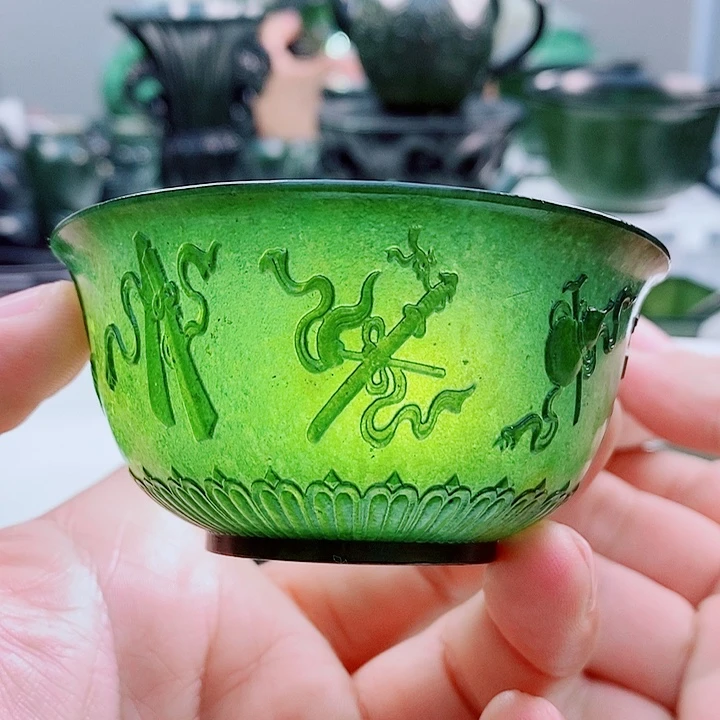 和田玉（青玉）未镶嵌把件