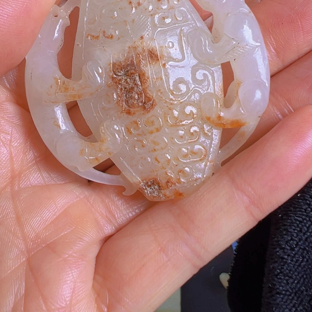 和田玉挂件未镶嵌明*