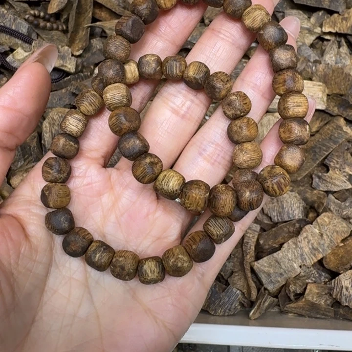 沉香手串白棋沉浮多样性发货1