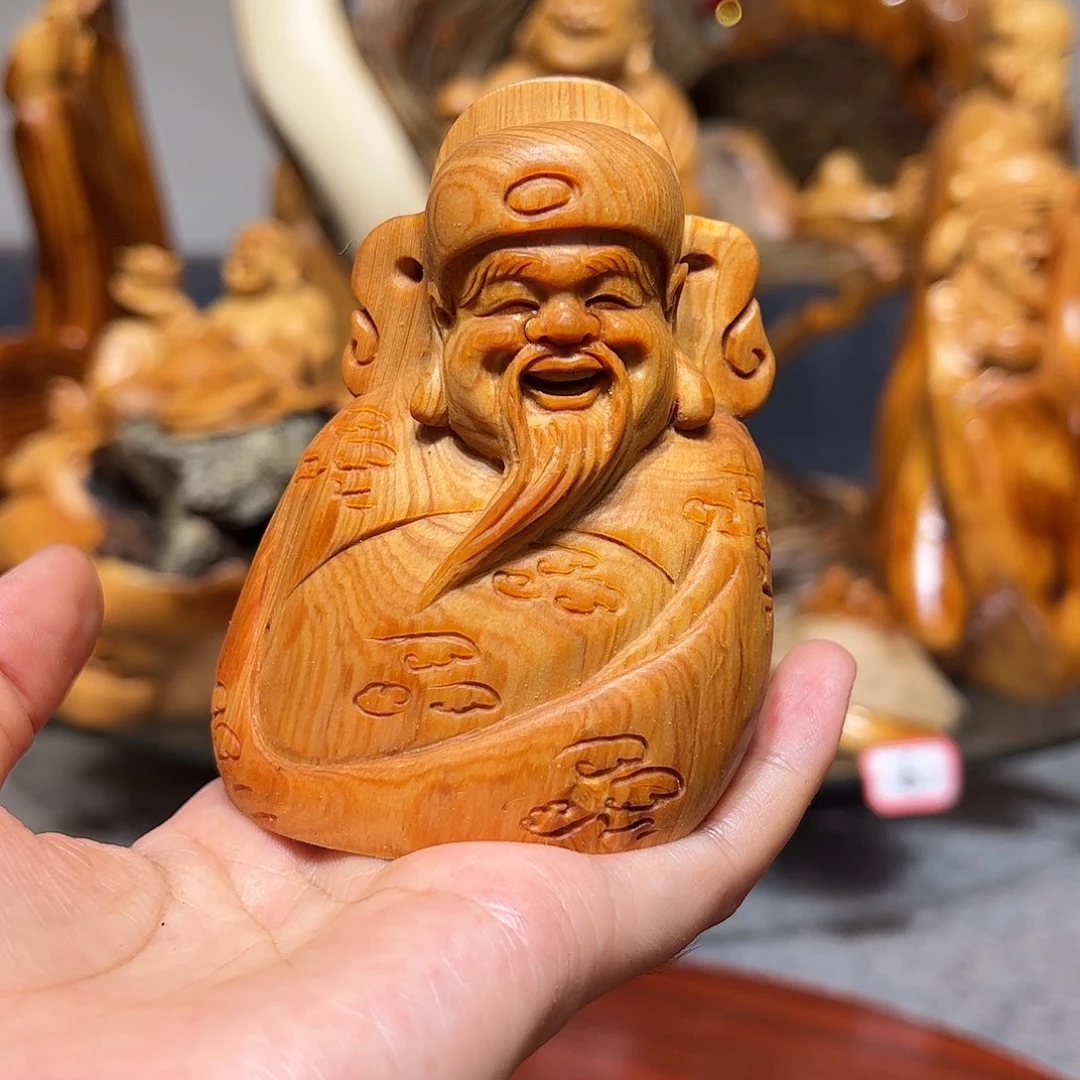 柏木（崖柏）崖柏木手把件摆件