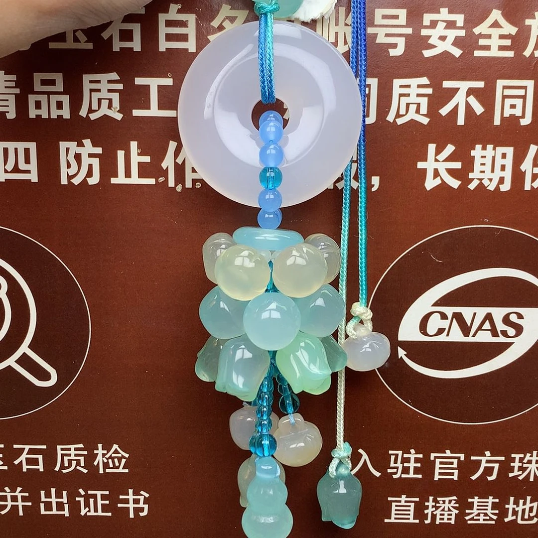 玛瑙/玉髓未镶嵌车挂