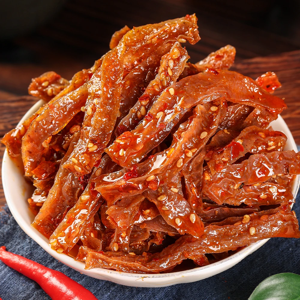 湘食季香辣魔芋干办公室解馋小零食下酒追剧即食休闲小零食