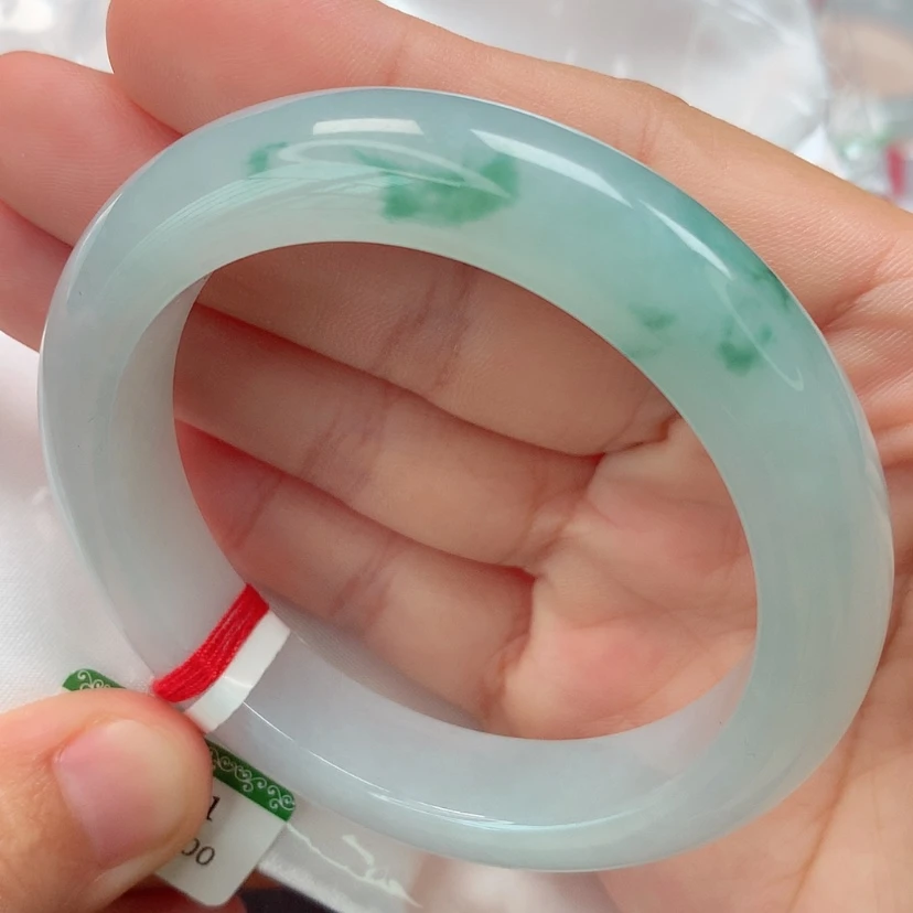 【闪购商品】翡翠手镯未镶嵌天然翡翠手镯