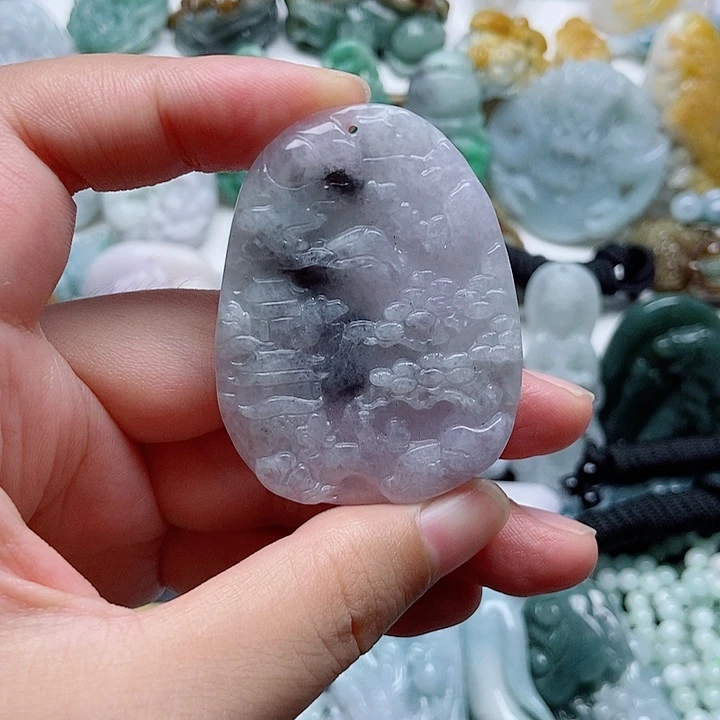吊坠(不含链)未镶嵌翡翠1
