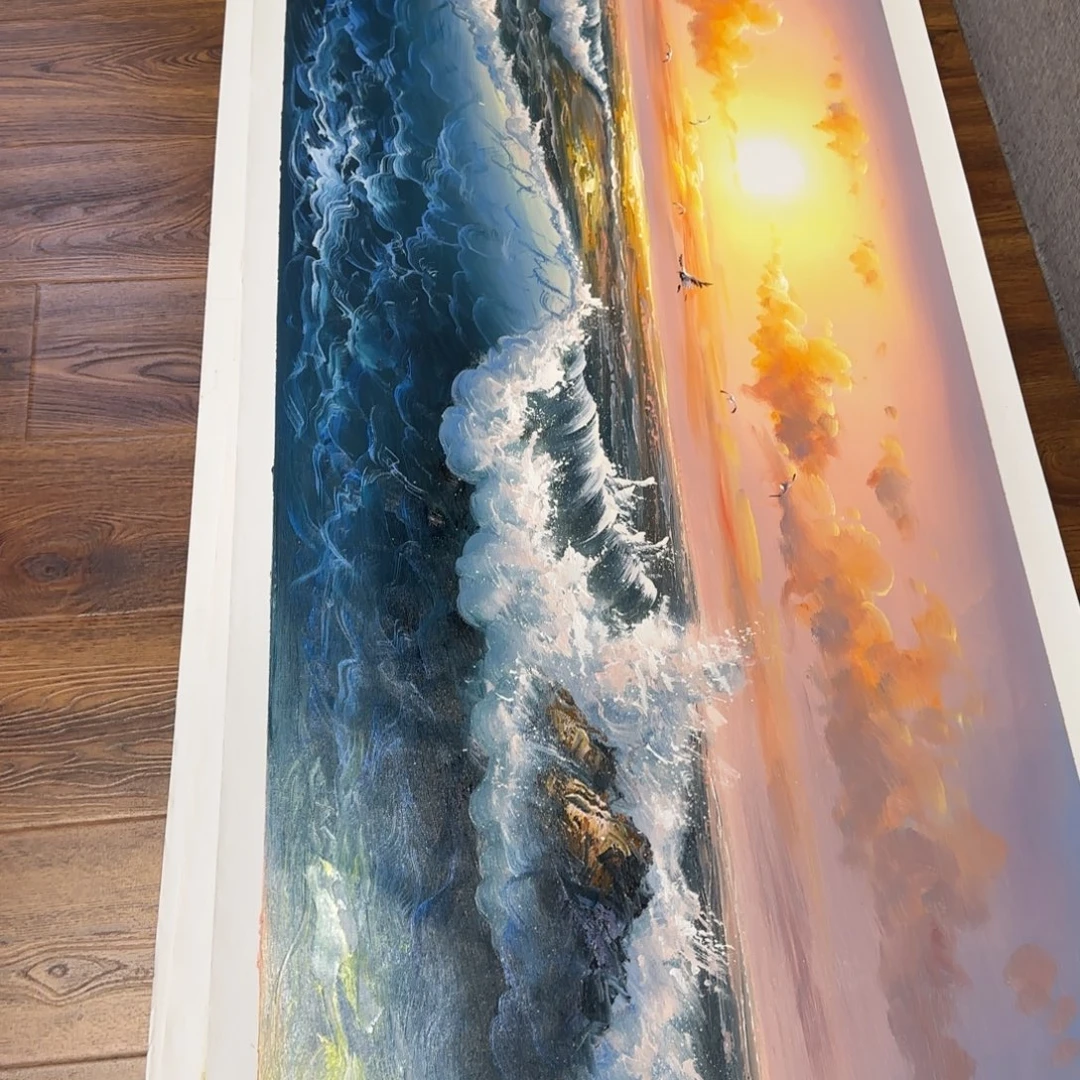 油画不知道为什么要这么喜欢