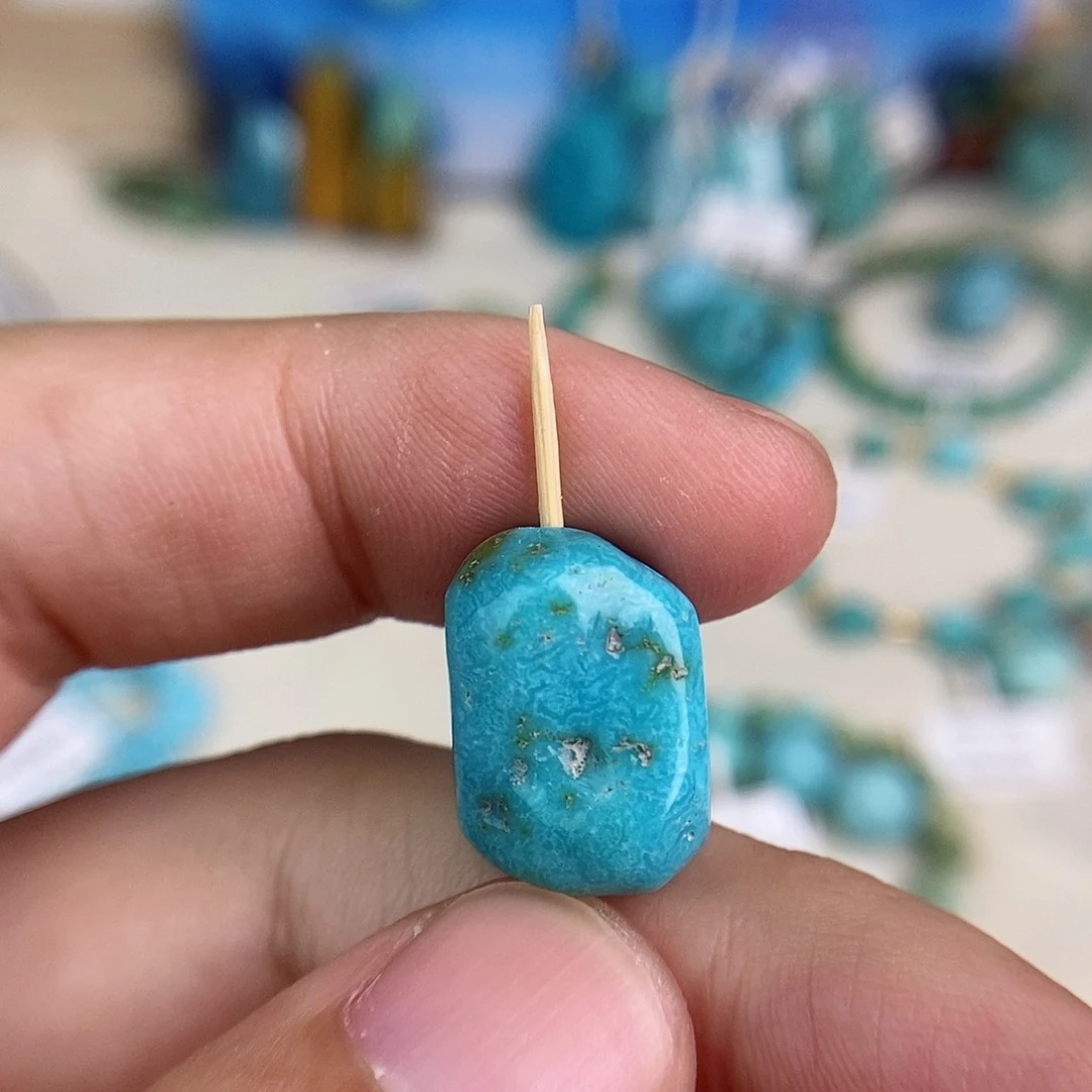 娇***萍未镶嵌绿松石珠宝奇石