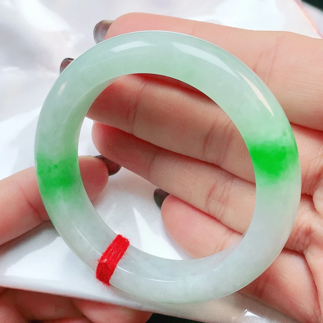 未镶嵌手镯翡翠正圈2917