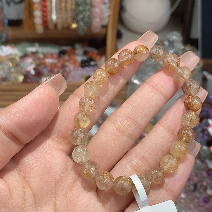 水晶无未镶嵌发晶咖啡发卡8