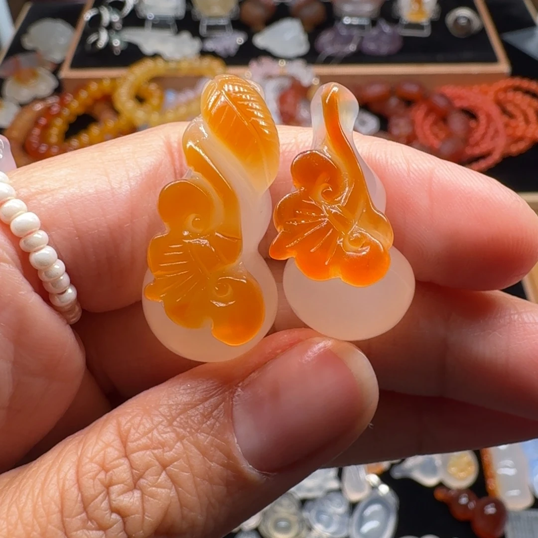 最***天玛瑙/玉髓未镶嵌颈饰