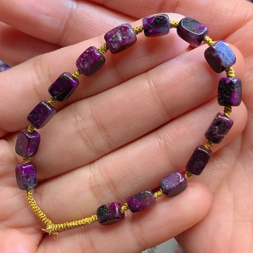 【闪购商品】苏纪石（舒俱来）手链18K金镶嵌