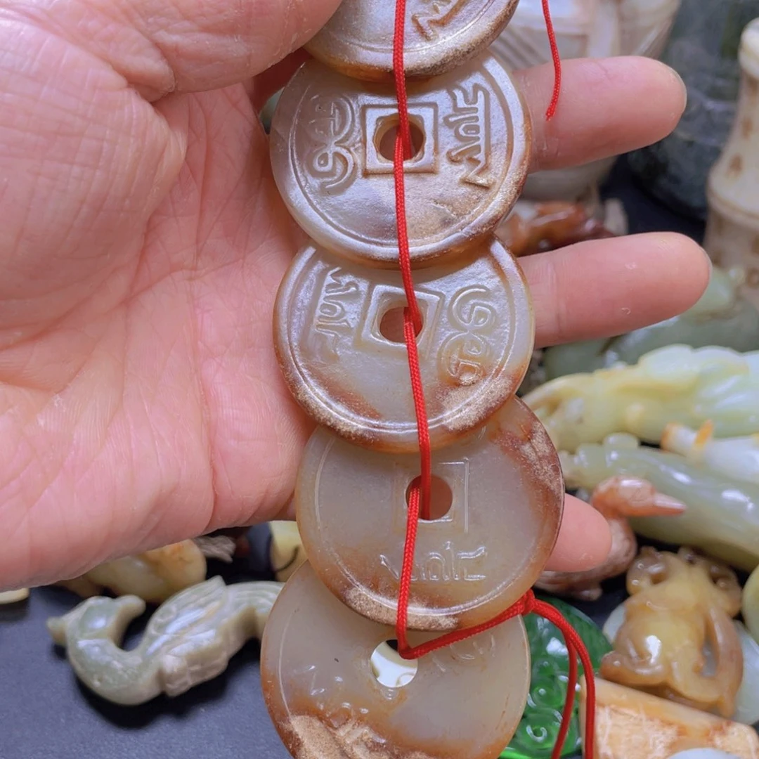 白玉菩提吊坠收藏