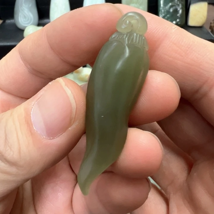 吊坠(不含链)未镶嵌和田玉