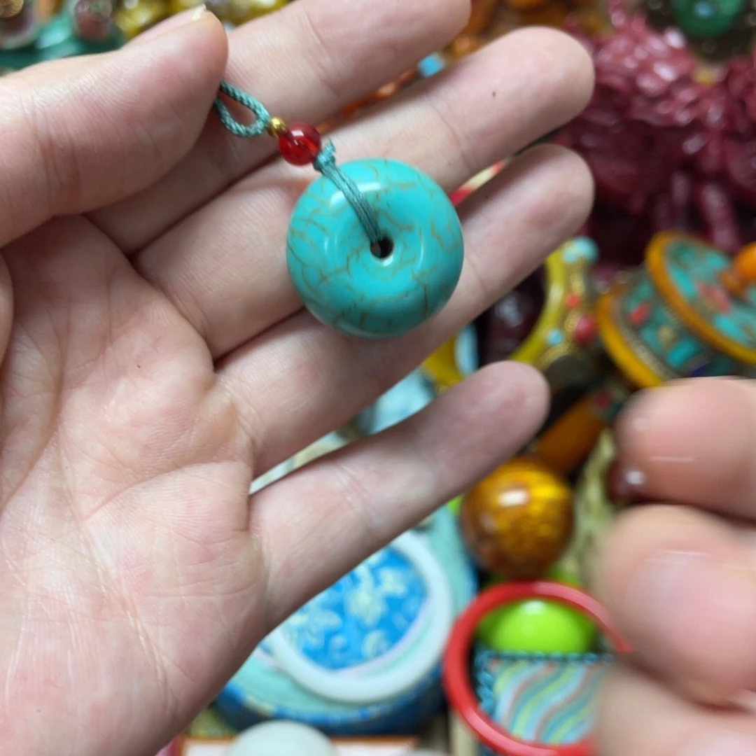 滴血莲花菩提吊坠