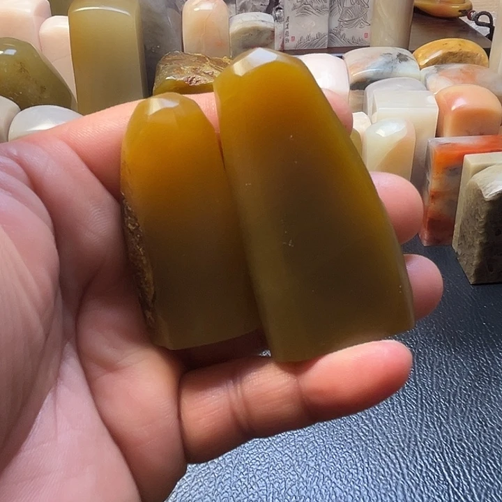 慕***艾印石昌化石老挝印章