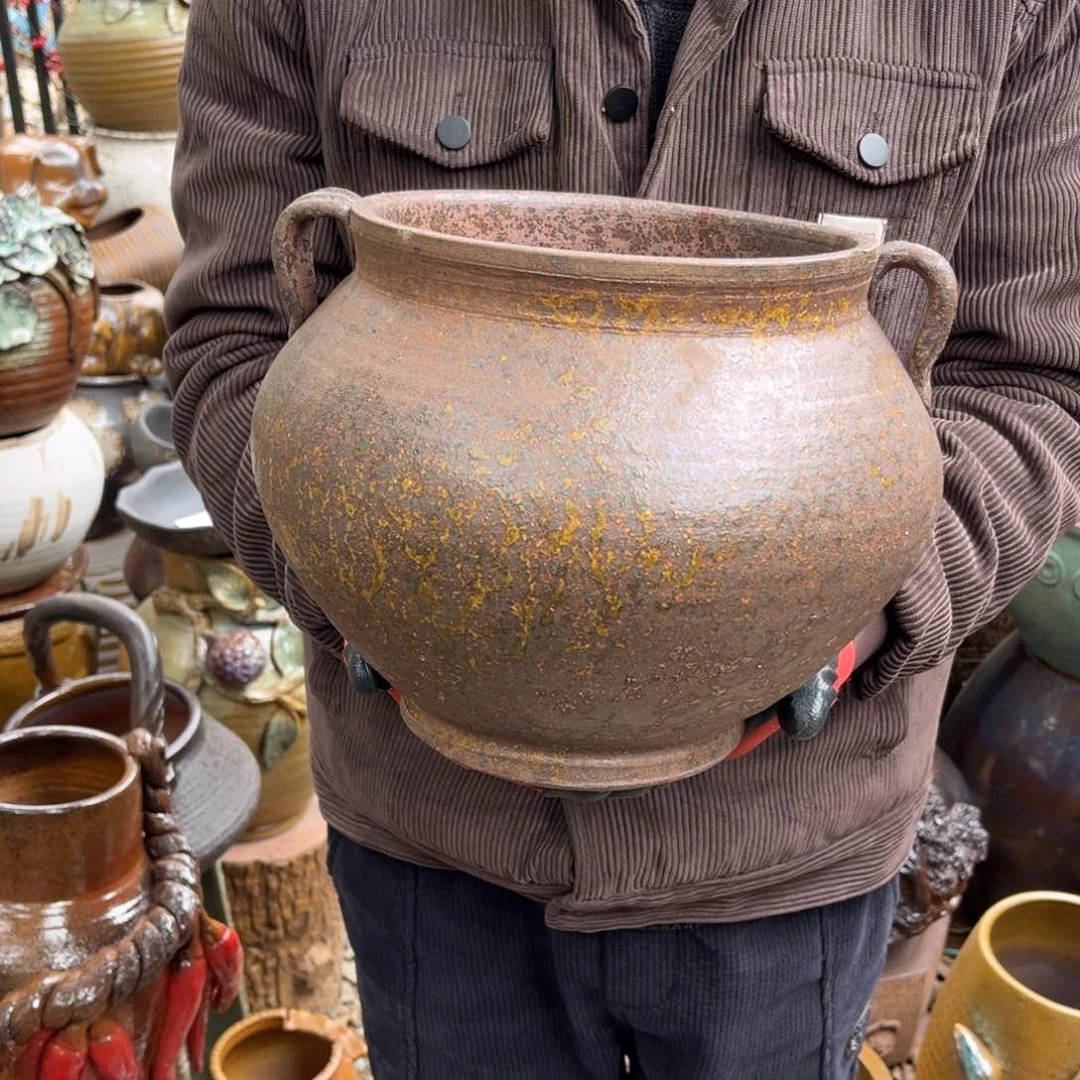 红陶高21口19有孔