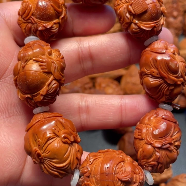 【闪购商品】橄榄核手串/手链八大财神