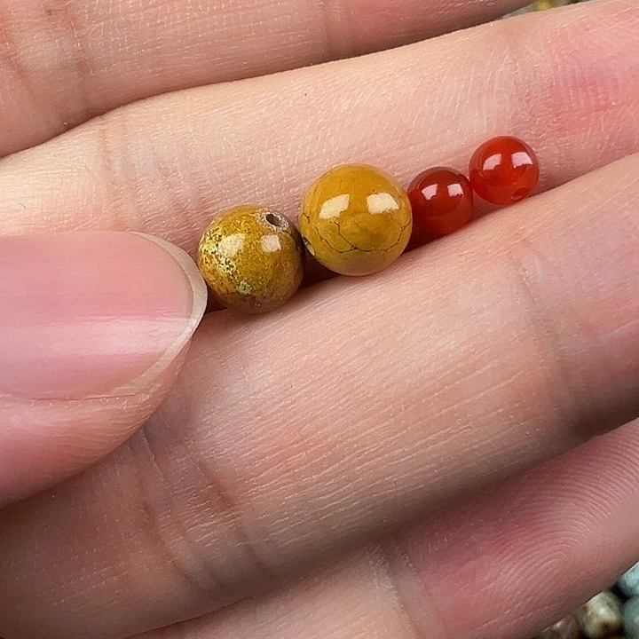 南红玛瑙未镶嵌配饰卡7