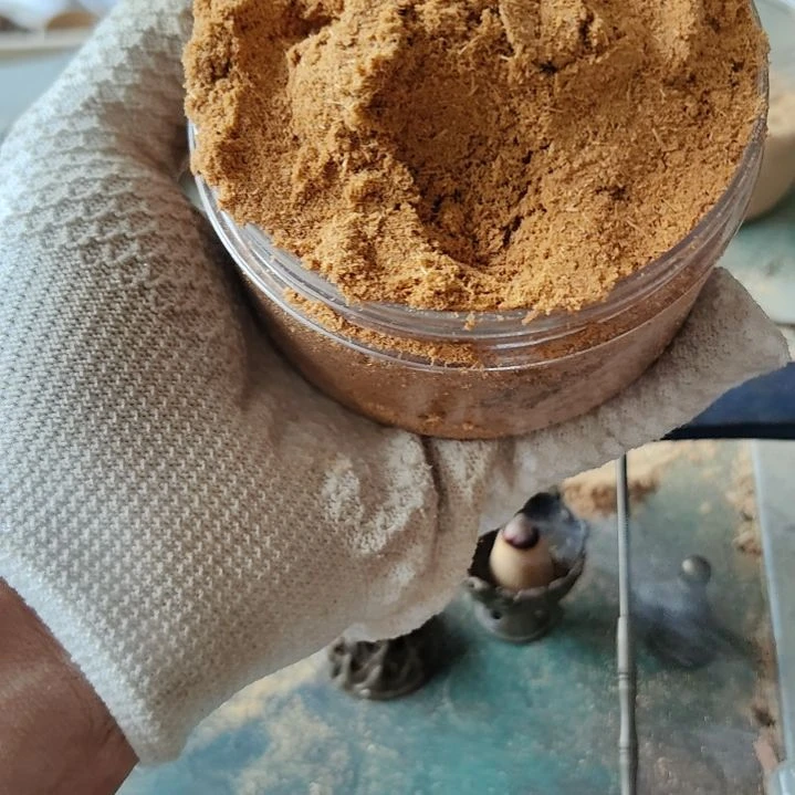 黑油陈华料崖柏粉一盒