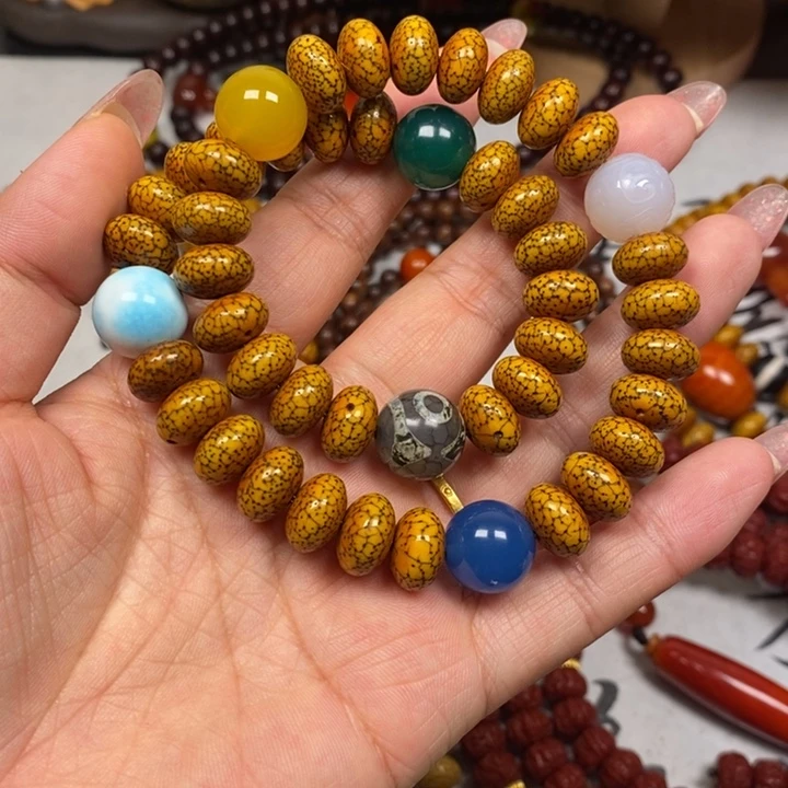 星月菩提吊坠老星月12