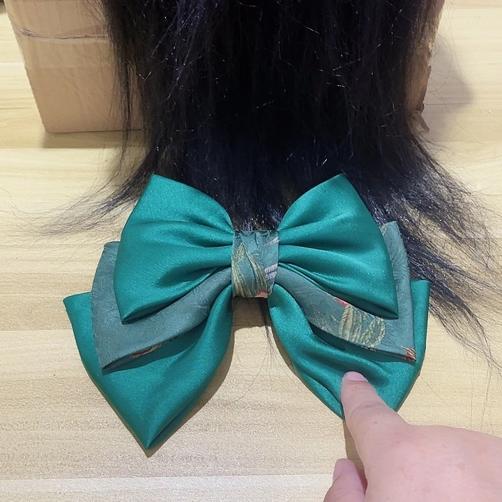 铁合金布艺蝴蝶结发夹