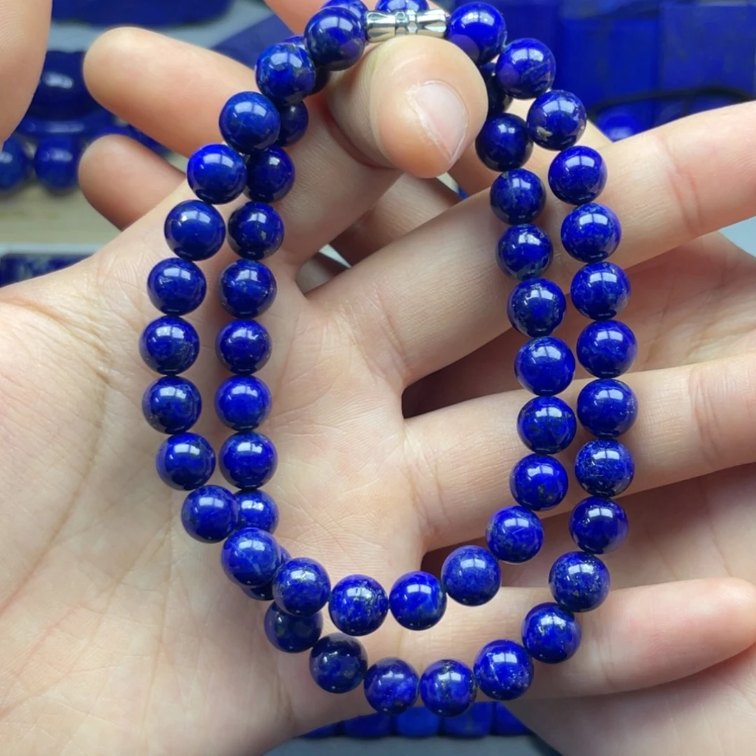 未镶嵌青金石项链8+