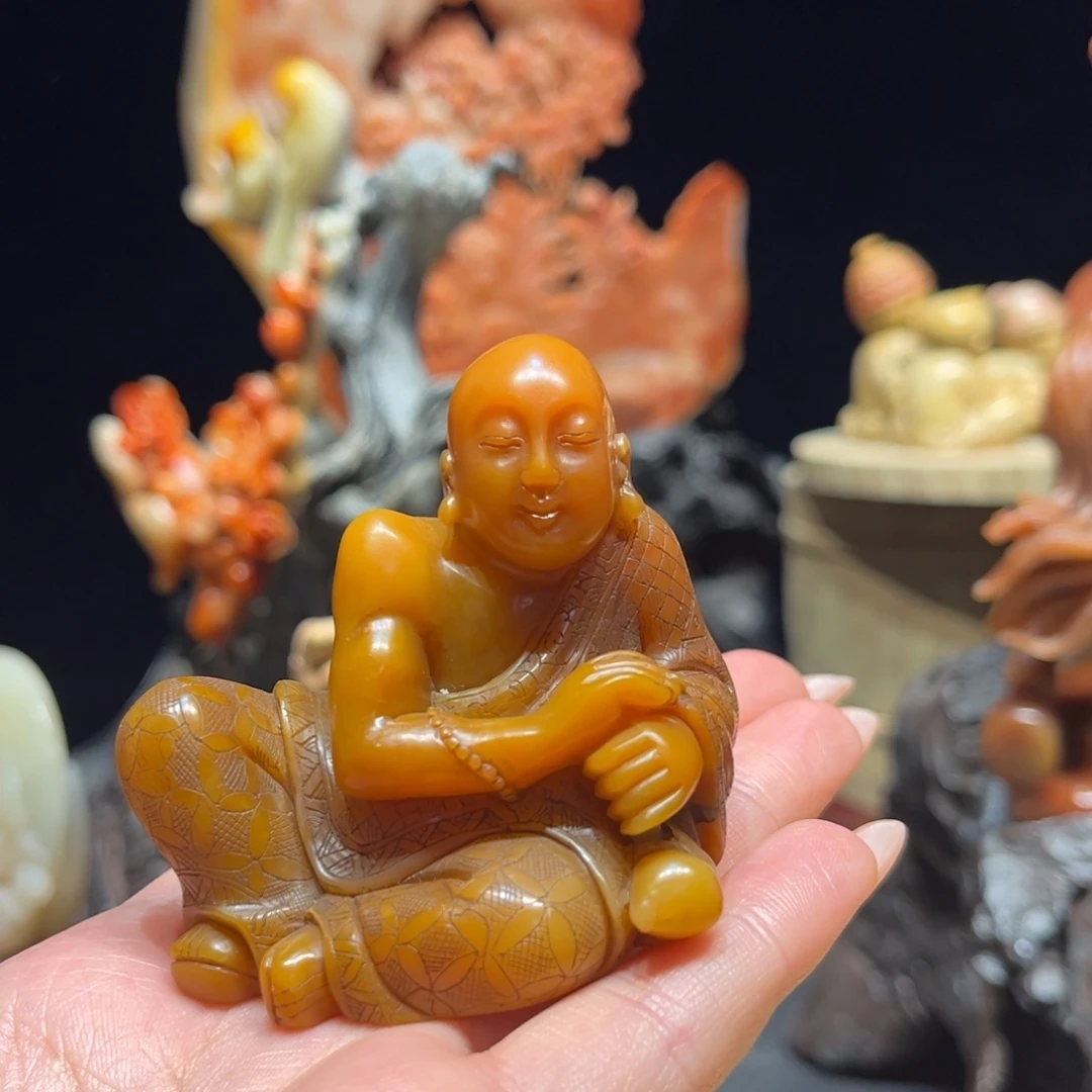 潇***哥寿山石寿山石雕刻作品