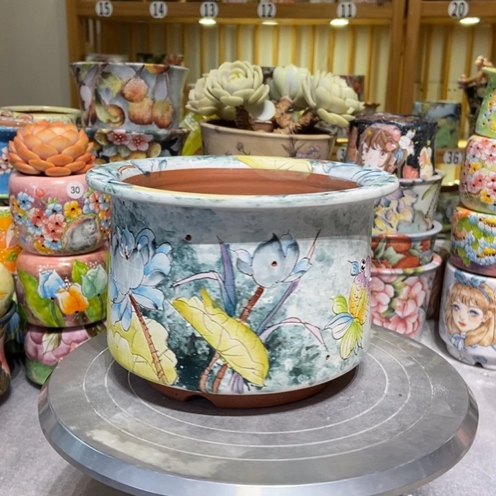 景德镇艺术手绘作品