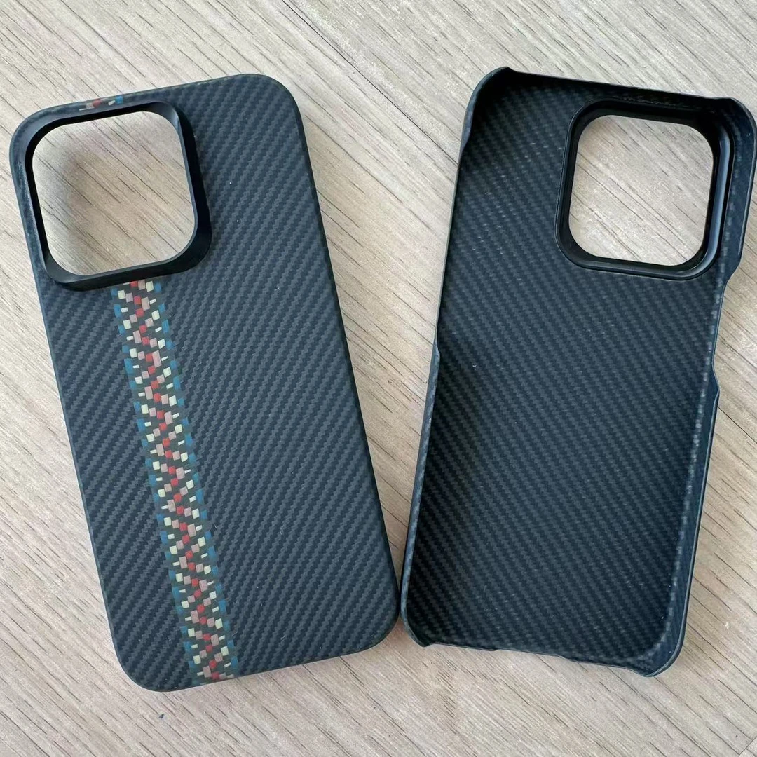 准新品  15pro狂想P家半包【微瑕】磁吸芳纶纤维凯夫拉壳