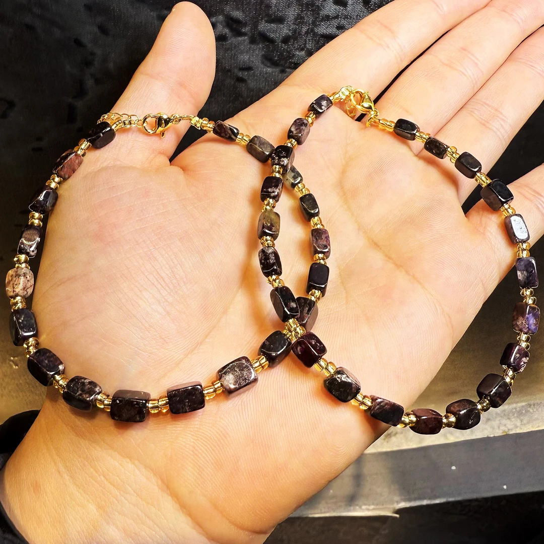 【皇后甄选】C020701 舒俱来老油紫脚链 多样性发其一