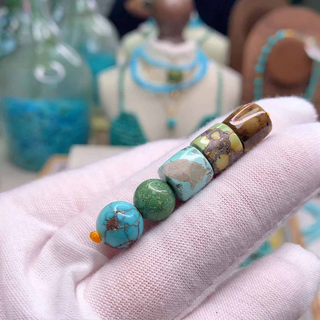 绿松石未镶嵌配饰