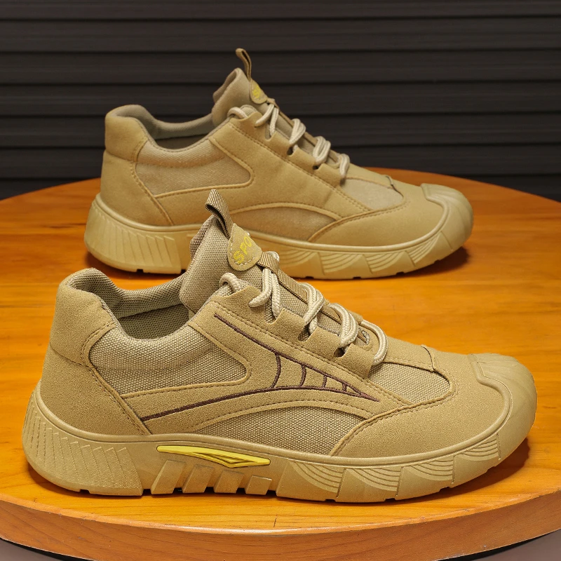 劳保鞋男鞋夏季新款透气工作干活防滑耐磨运动鞋工作鞋登山鞋子男