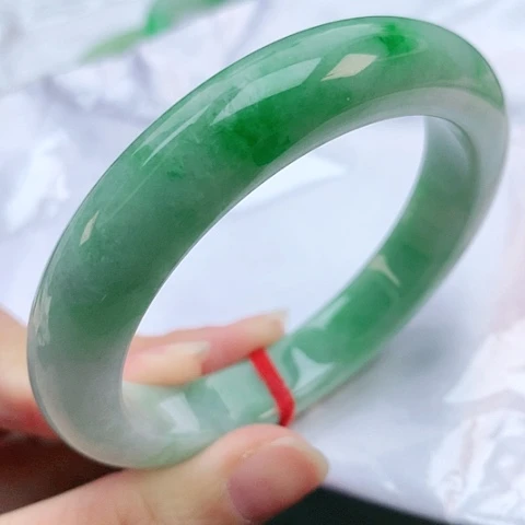 未镶嵌手镯翡翠56圈口882258