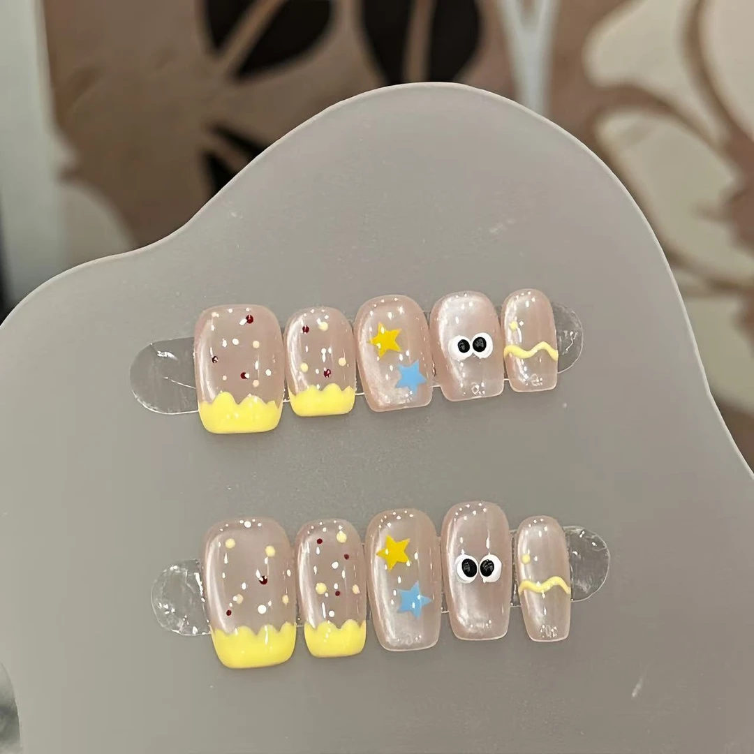 眨眨星芒-Naier奈儿轻奢高定美甲10片装