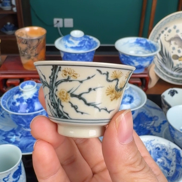 摆件景德镇陶瓷茶器套装