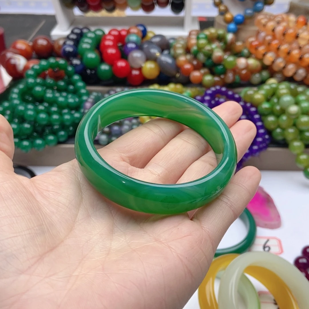 【闪购商品】玛瑙/玉髓手链未镶嵌吖*?