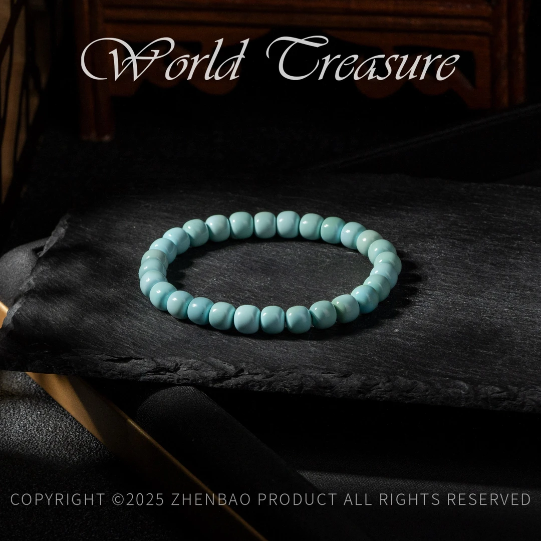 【韵洁珠宝】绿松石老型手串7mm/Z274/多样性发一件