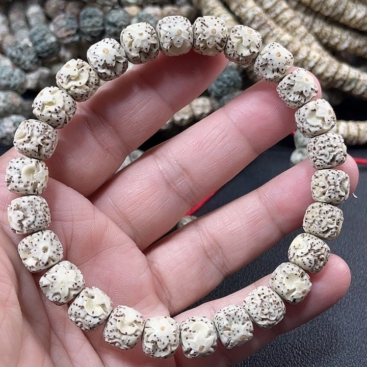 手串星月菩提繁花星月雕刻