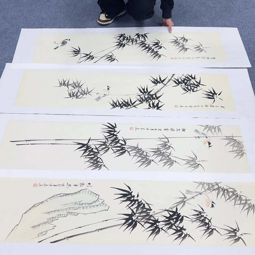 国画国画作品纯手绘作品