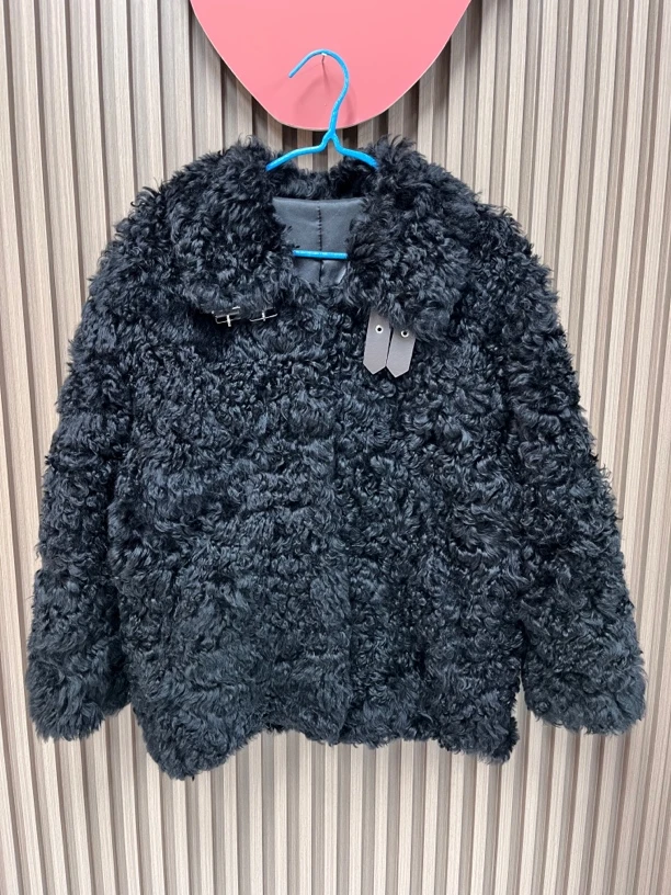 大码托卡毛保暖外套